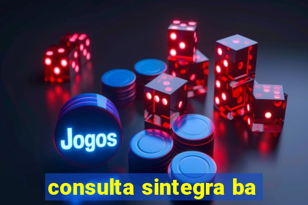 consulta sintegra ba